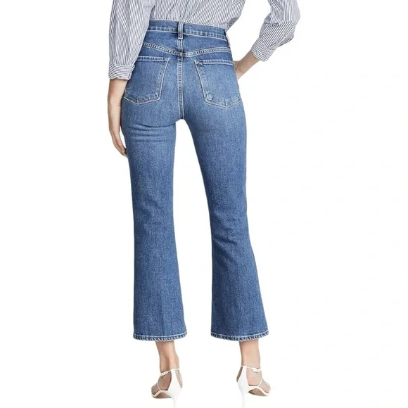 NWT J Brand Julia High Rise Flared Jeans size 30 in Metropole - Picture 3 of 10